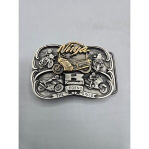 Vintage Kawasaki‎ Ninja Belt Buckle Limited Edition Brookfield Collectors Guild